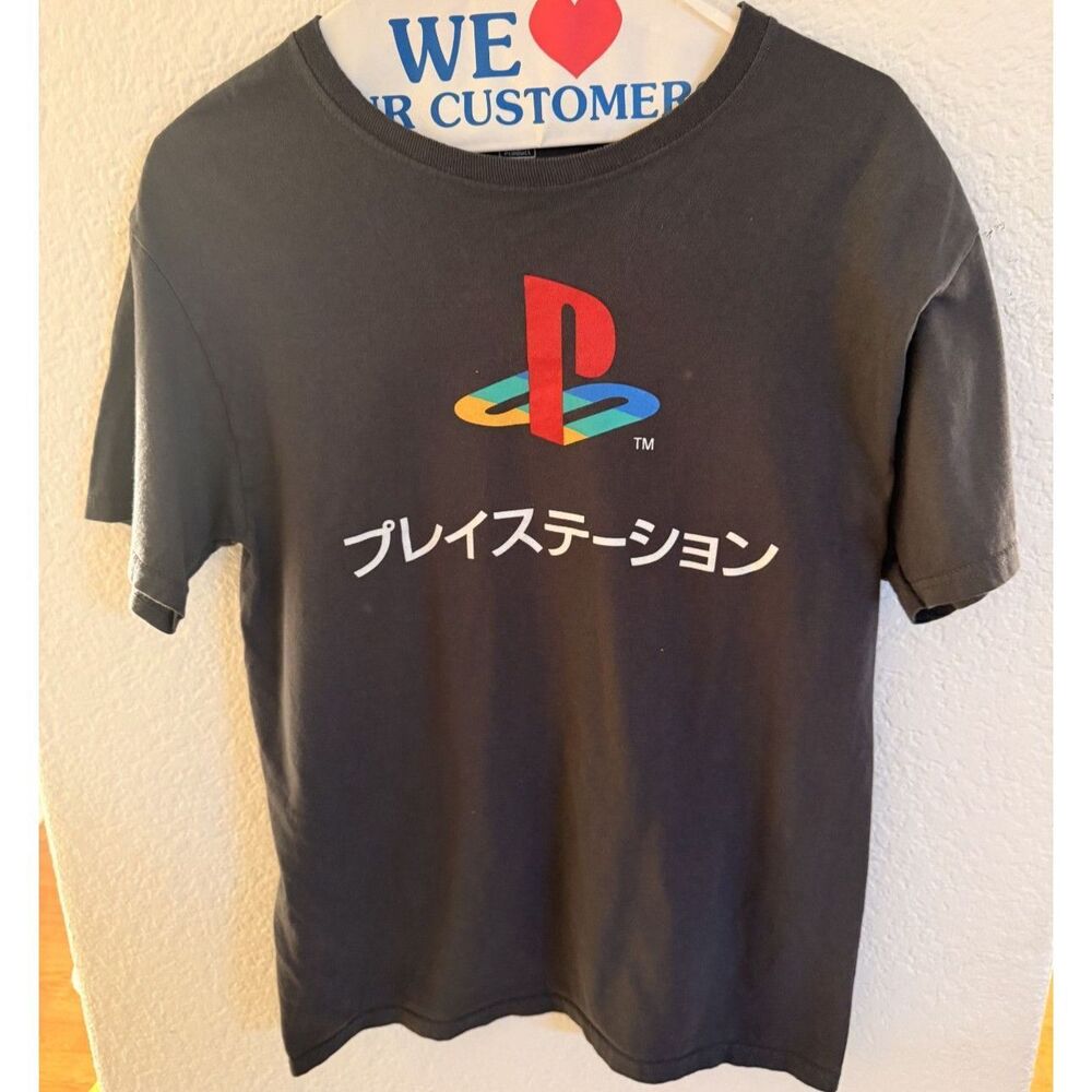 Playstation logo Graphic T-shirt Size S